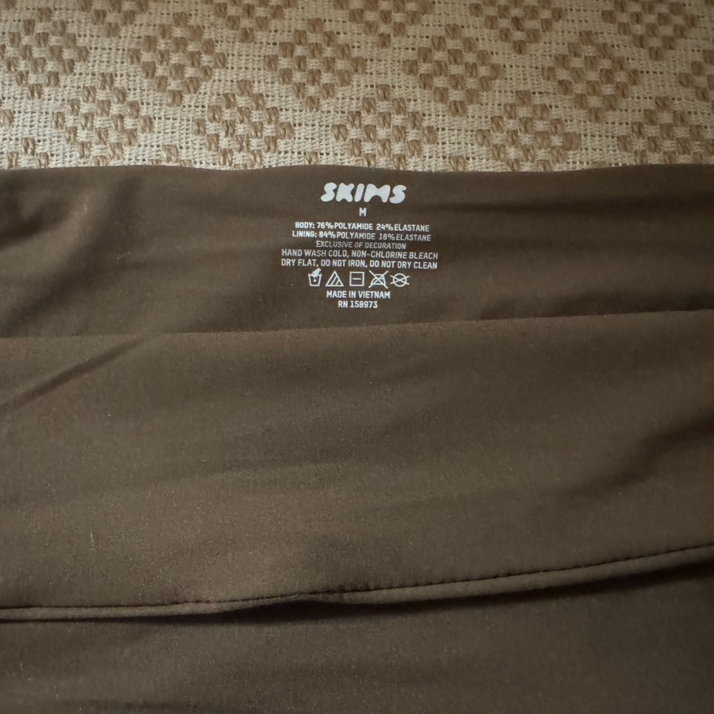 SKIMS NWT Brown Bandeau Top - Picture 6 of 6